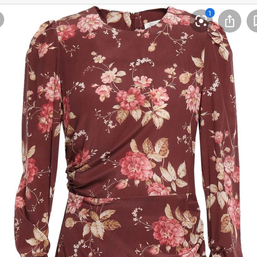 Zimmermann will ruched floral mini - 0 - Picture 2 of 5